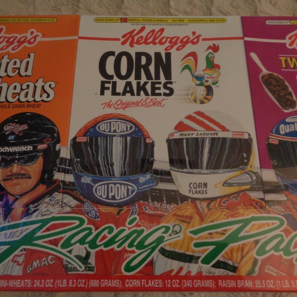VINTAGE Racing Pack Cereal Set - Picture 4 of 10